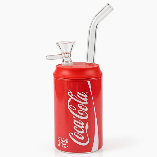 SODA CAN BONG IN VETRO