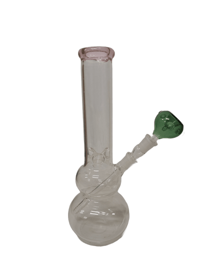 BONG TRASPARENTE E ROSA