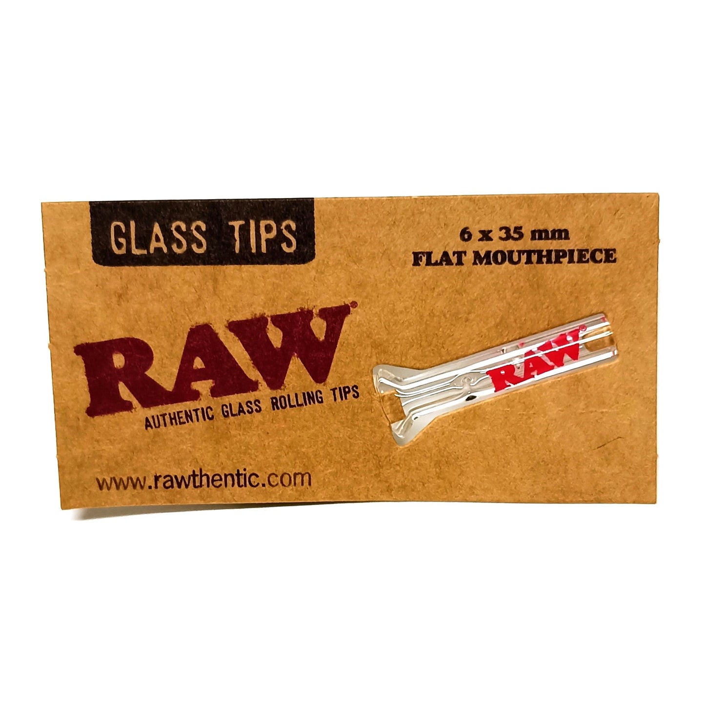 FILTRO RAW FLAT MOUTHPIECE IN VETRO