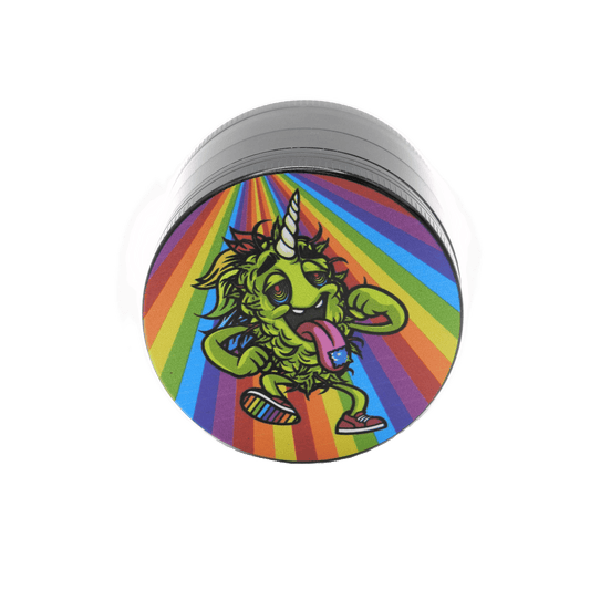 GRINDER BEST BUDS UNICORNO 4 PARTI IN METALLO