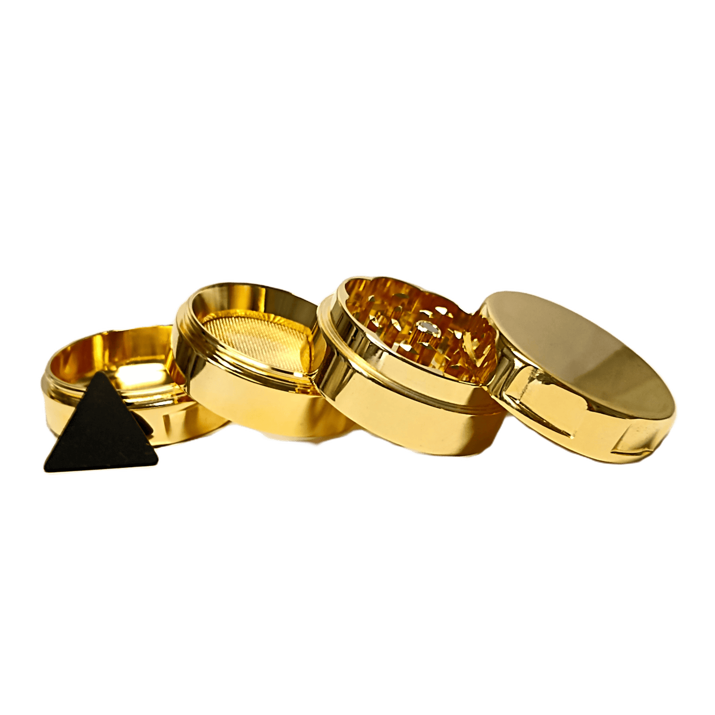 GRINDER  REAL GOLD 4 PARTI PLACCATO ORO 24K