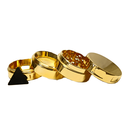 GRINDER  REAL GOLD 4 PARTI PLACCATO ORO 24K