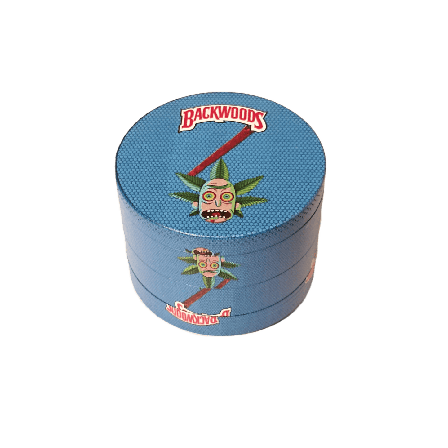 GRINDER BACKWOODS R&M AZZURRO 4 PARTI IN METALLO