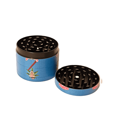 GRINDER BACKWOODS R&M AZZURRO 4 PARTI IN METALLO