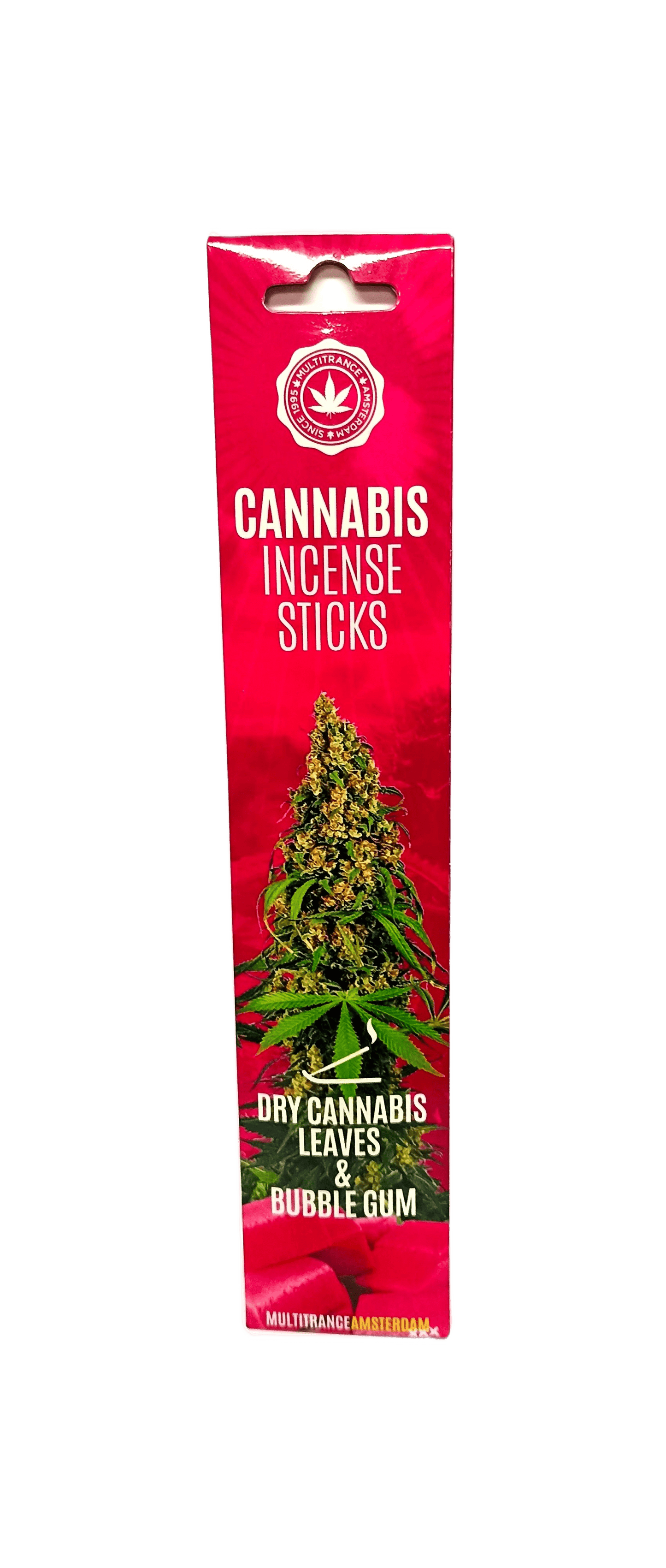 INCENSO DRY CANNABIS LEAVES & BUBBLE GUM