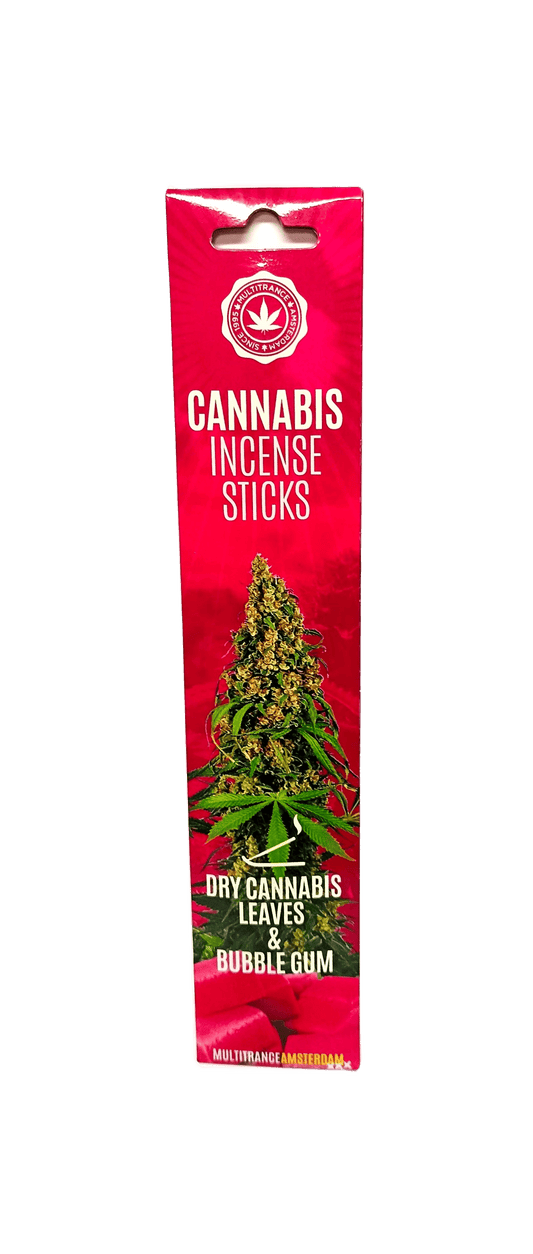 INCENSO DRY CANNABIS LEAVES & BUBBLE GUM