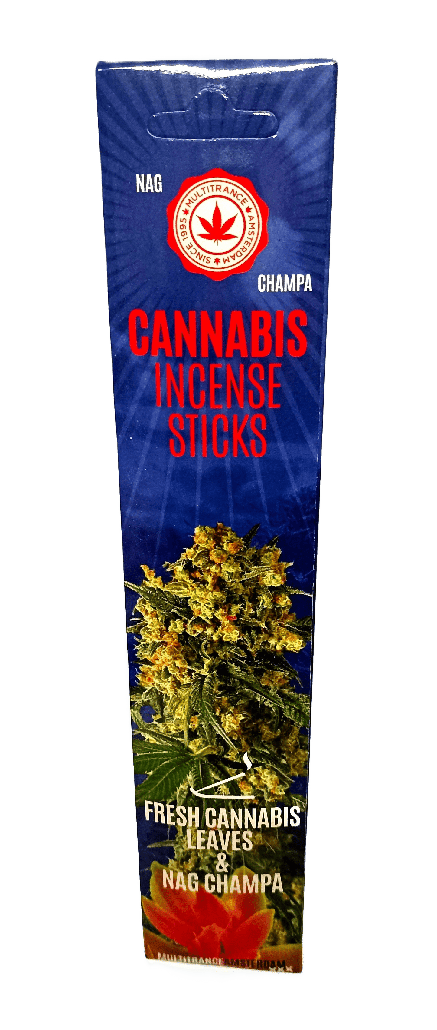 INCENSO FRESH CANNABIS LEAVES & NAG CHAMPA