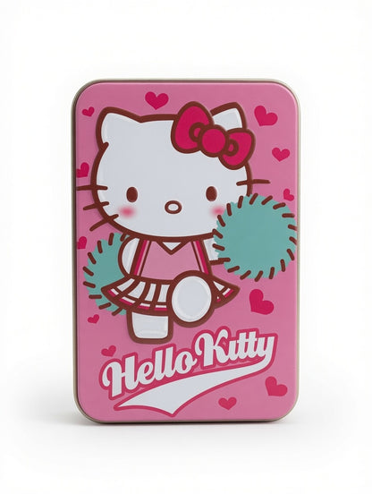SCATOLA DI METALLO HELLO KITTY "CHEERLEADER"