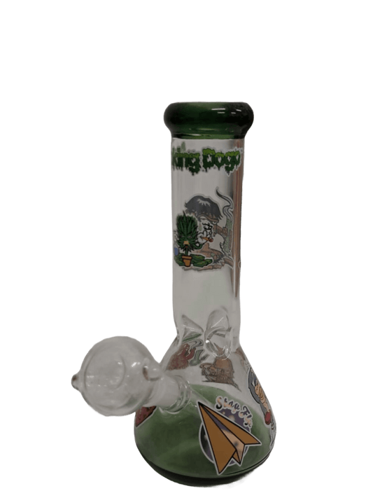 SMOKING DOGO BONG IN VETRO