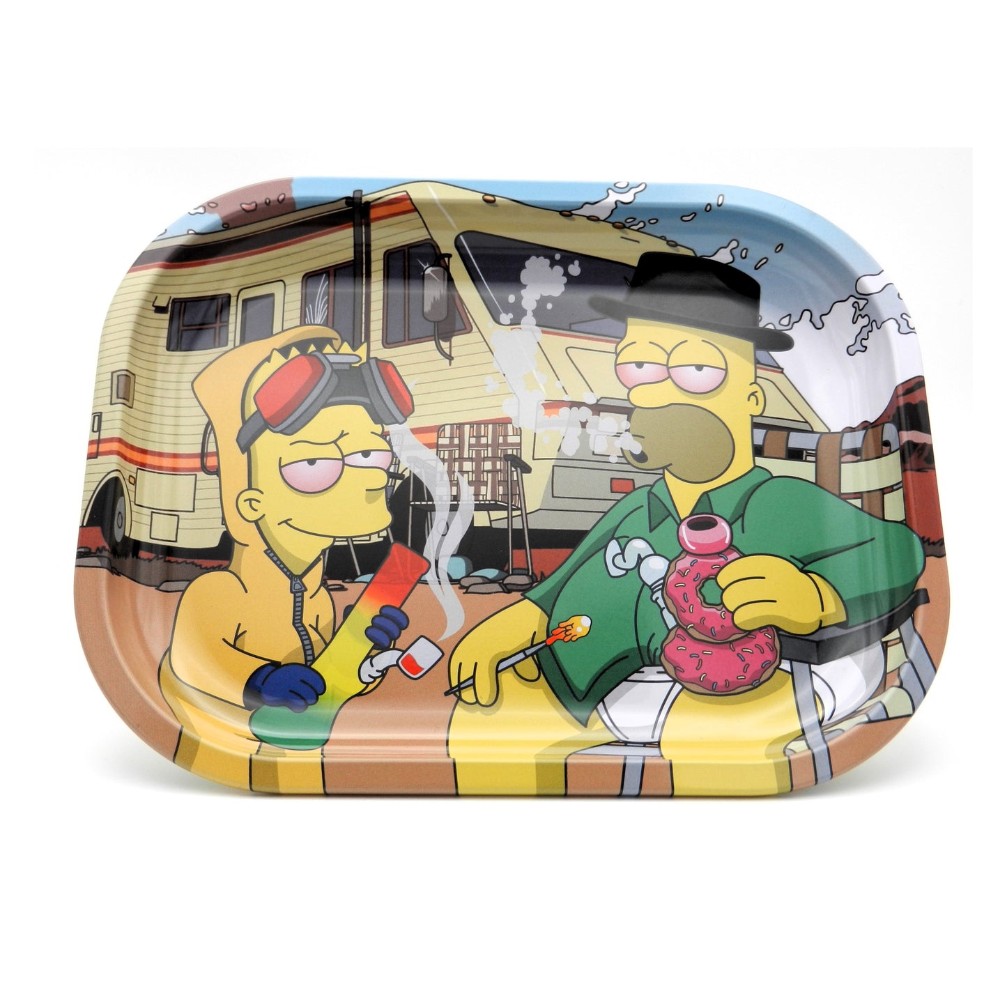 MISTIERA BREAKING BAD SIMPSONS IN METALLO PICCOLA