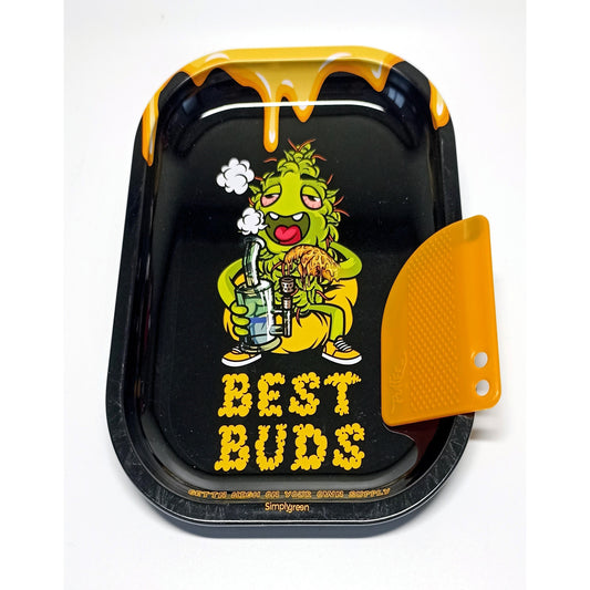 MISTIERA PICCOLA BEST BUDS CON GRINDER CARD MAGNETICA