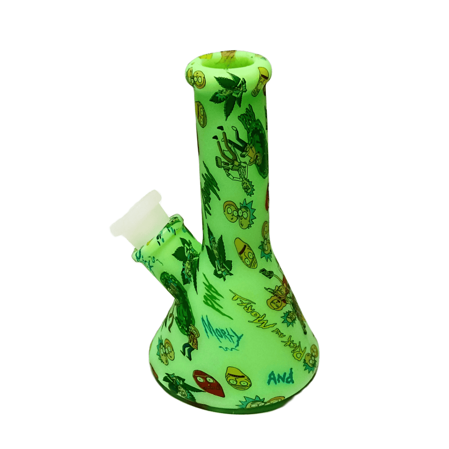 PIPA RICK & MORTY GREEN IN SILICONE