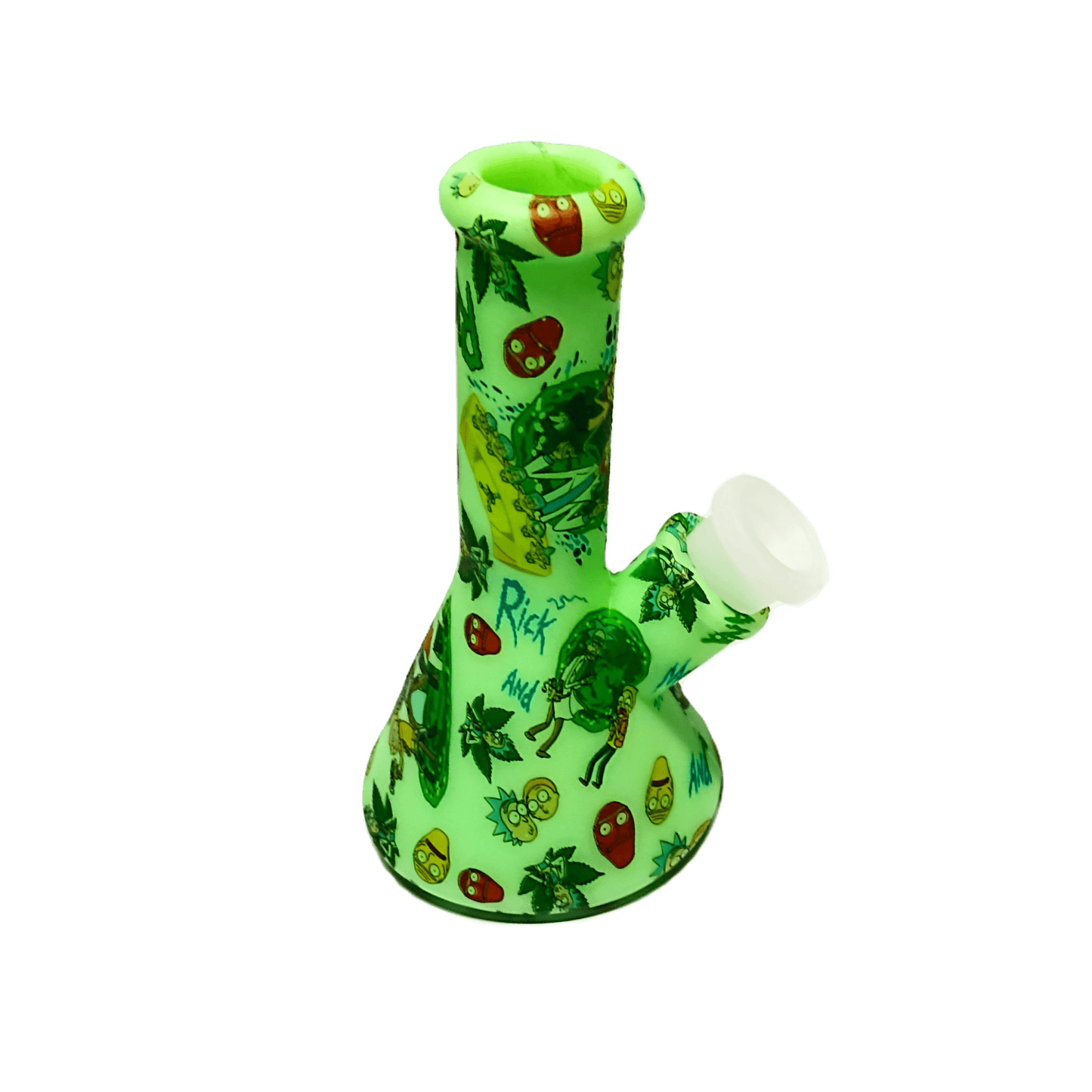 PIPA RICK & MORTY GREEN IN SILICONE