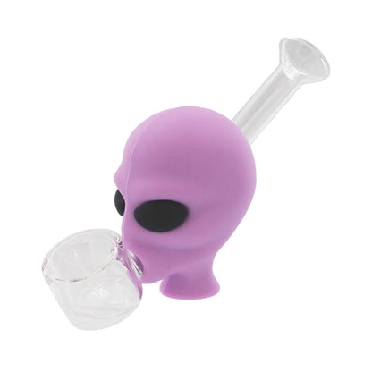 PIPA ALIEN IN VETRO E SILICONE