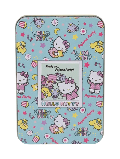SCATOLA DI METALLO HELLO KITTY "PAJAMA PARTY"
