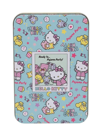 SCATOLA DI METALLO HELLO KITTY "PAJAMA PARTY"