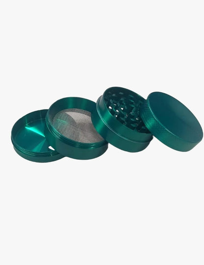 GRINDER 4 PARTI VERDE IN METALLO