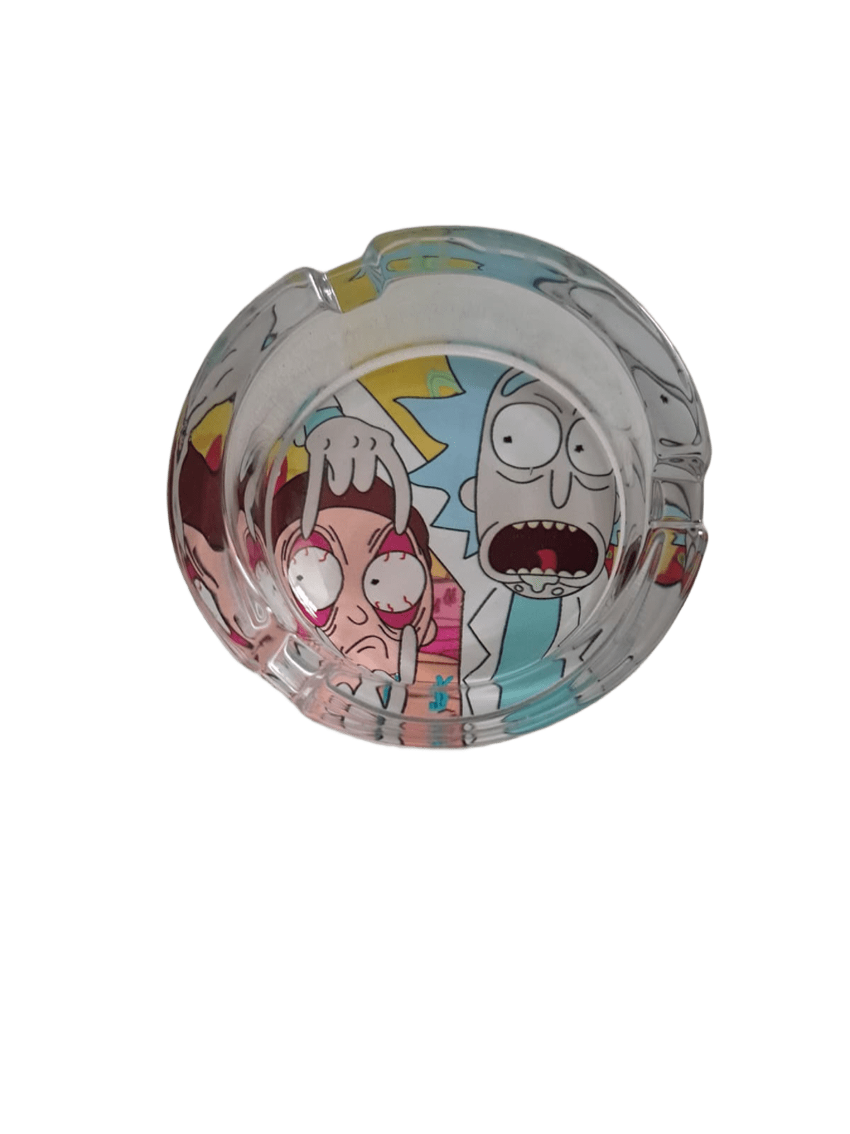 POSACENERE RICK & MORTY STUPITO IN VETRO