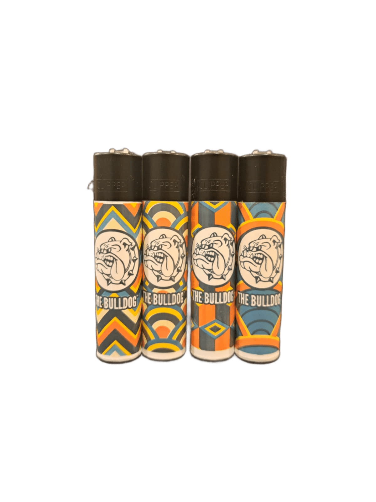 CLIPPER BULLDOG CON FANTASIE GEOMETRICHE