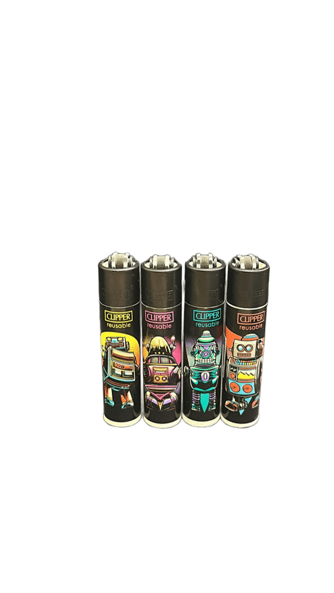 CLIPPER RETRO WAVE ROBOTS