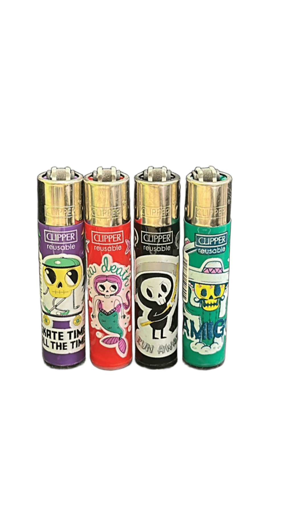 CLIPPER STIKER SKULLS