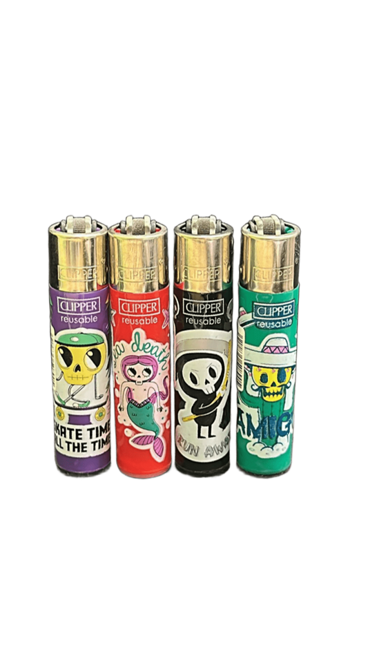CLIPPER STIKER SKULLS