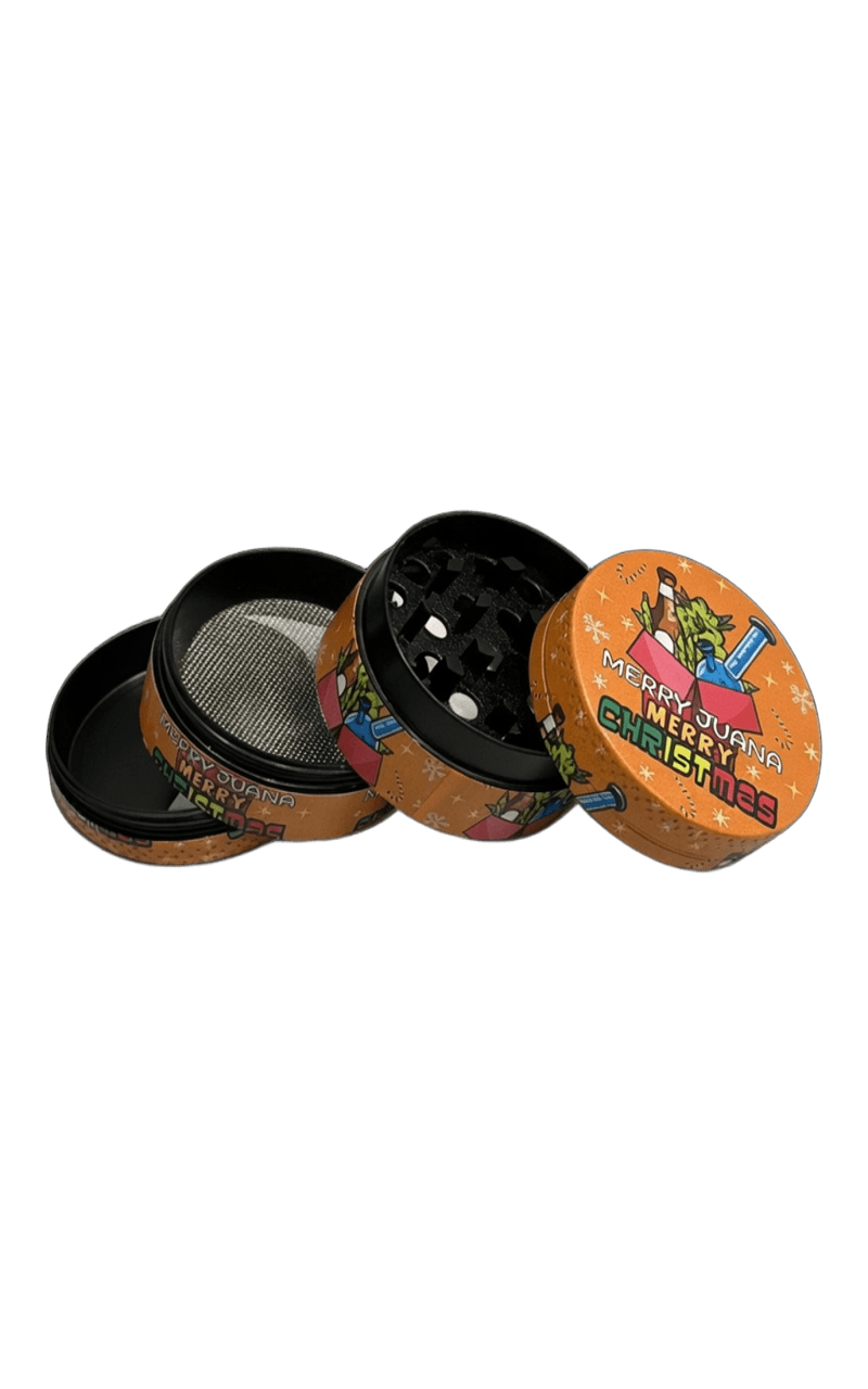 GRINDER IN METALLO 4 PARTI MERRY JUANA