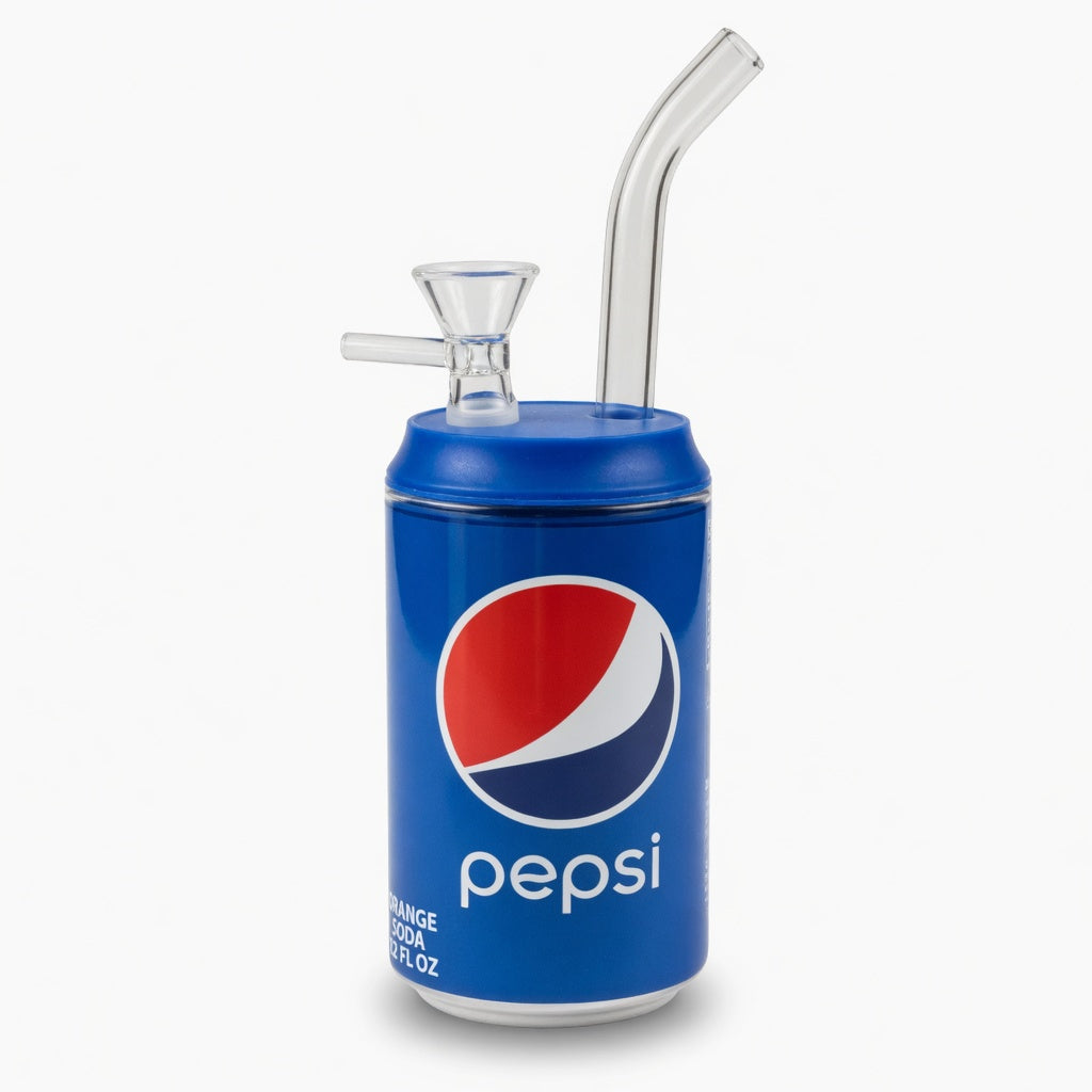 SODA CAN BONG IN VETRO