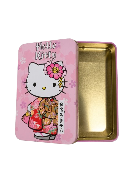 SCATOLA DI METALLO HELLO KITTY "KIMONO PINK"