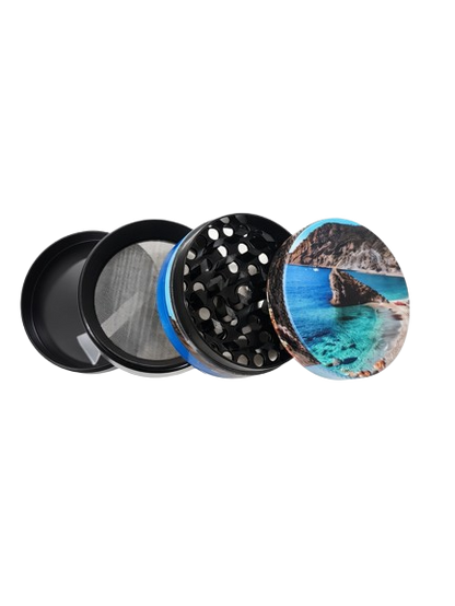 GRINDER IN METALLO 4 PARTI MONTEROSSO