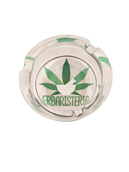 POSACENERE IN VETRO ERBARISTERIA